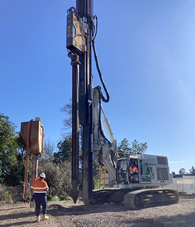 Hinemoa Street Pump Station drilling | CMW Geosciences